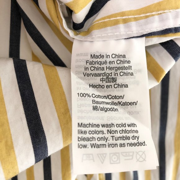 NWT J.Crew Stripe Button Up Classic Fit Boy Shirt - Picture 13 of 16